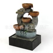 Creative Office Desktop Flowing Water Fountain Ornament Home Business Gift Cross-Border Exclusive Sale Interior Decor - Image 2