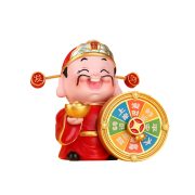 源头工厂财神转转乐摆件树脂工艺品财神爷桌面家居玄关小摆件文创 - Image 5
