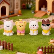 Customizable Cartoon Dog Resin Craft Decoration Creative Home Desktop Miniature Landscape Accessories - Image 3