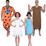 Halloween Costume Modern Series BettyRubble Classic Role Fred Cosplay Adult Stage Performance Clothing Size M L XL For Party