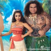 Adult Ocean Wonder Cosplay Costume Moana Performance Outfit Halloween Show Dress Unisex Animation Role-playing Clothes - Image 2