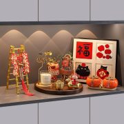 Customizable Decorative Resin Ornament for Home Decoration Moving In Ceremony Full Set Entrance Hall Decor Accessories - Image 2