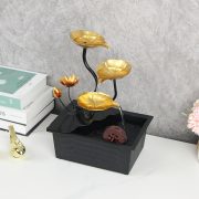Desktop Waterwheel Flowing Water Fountain Ornament for Living Room Office Front Desk Feng Shui Decoration Source Factory Wholesale - Image 2