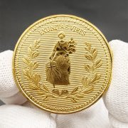 Rapid Pursuit Movie Replica Gold Coin Commemorative Collectible Creative Gift Metal Badge Custom Crafted Souvenir - Image 2