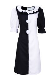 Adult Stage Performance Costume Clown Outfit Unisex Cosplay Halloween Cross-Border Broken Soul Clown Costume - Image 5