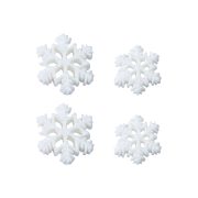 Customizable Decorative Ornaments Christmas Snowflake Resin Cartoon Craftwork Mobile Phone Case Accessories Landscape Decoration - Image 6