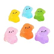 Customizable Decorative Ornament Car Dashboard DIY Accessories Cute White Bichon Micro Landscape Potted Plant Scenic Small Figurine - Image 5