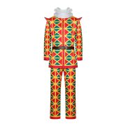 Medieval Jester Adult Stage Performance Costume for Role-playing and Halloween Elegant Ball Gown Outfit - Image 2