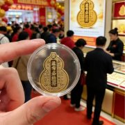 Metal Medal Badge Custom Design Lucky Gourd Shape Gold Plated Patch Ideal New Year Gift For Friends And Family Fridge Magnet - Image 3