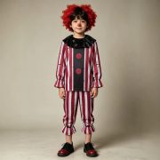 Amazon Hot Sale Adult Stage Performance Costume Evil Role Nightmare Clown Outfit Available for immediate shipment - Image 4