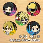 Custom Metal Medal Badge Anime Knight Silent Round A Style Chest Pin Badges Collectibles Ideal For Fans Of Anime And Gaming
