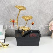 Creative Waterwheel Money Attracting Flowing Water Fountain Ornament for Living Room Office Feng Shui Decoration Source Factory Wholesale - Image 4