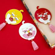 Creative Metal Tiger Craftwork Mini Mirror Portable Personal Mirror Customized Year Of The Tiger Gift Small Fun National Style - Image 3