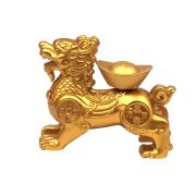 Custom Metal Medal Badge Wealth Attraction Xiu Rotation Decoration Prosperity Feng Shui Living Room Desktop Entrance Front Desk - Image 5