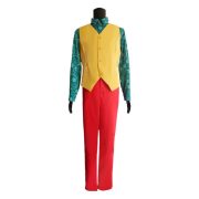 Sweet JOKER Phoenix DC Movie Clown Suit Adult Stage Performance Costume Halloween Cosplay Outfit for Men