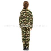 Children's Soldier Doll Performance Costume Camouflage Outfit for Girls and Boys Military Uniform Stage Performance Wear - Image 3