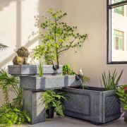 Indoor Landscape Artificial Mountain Flowing Water Fountain Ornament Villa Garden Courtyard Fish Pond Hotel Water Curtain Screen - Image 2