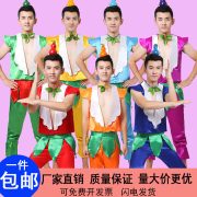 Duckweed Brothers Performance Outfits Children's Cartoon Parent-Child Clothes Adult Stage Performance Anime Outfits