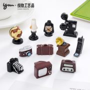 创意复古照相机收音机迷你电器 娃娃屋diy装饰品挂配件桌面小摆件