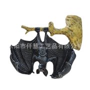 Customizable Decorative Resin Ornament Halloween Themed Inverted Bat Pendant Atmosphere Decoration Wholesale Available - Image 5