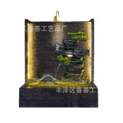 Outdoor Courtyard Decorative Flowing Water Landscape Fountain Rockery Pond Waterfall Feature Wall Mounted Water Curtain - Image 5