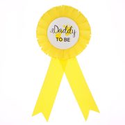 Custom Metal Medal Badge Personalized Dad To Be Chest Patch For Baby Shower Party Iron Badge Baby And Mommy Gathering Supplies - Image 3