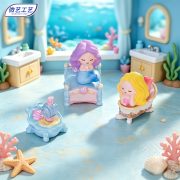 微景观可爱海洋风仿真大床沙发家具小摆件 娃屋造景diy装饰品配件 - Image 2