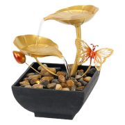 Simplified Modern Small Home Decoration Wealth Attracting Flowing Water Fountain Ornament for Living Room TV Cabinet