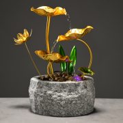 Feng Shui Stone Water Fountain Ornament for Living Room Entrance New Home Opening Business Gift Circulating Wealth Decoration - Image 3