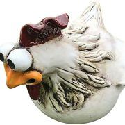 Customizable Decorative Resin Ornament Funny Chicken Fence Decor Garden Yard Artwork Handmade Unique Home Decor - Image 4