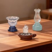 Customizable Retro Glow Oil Lamp Resin Desktop Decoration Vintage Coal Oil Lamp Model DIY Craft Ornament - Image 4