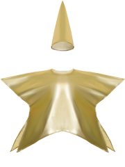 Five-Pointed Star Set Children's Halloween Stage Performance Costume With Hat Parent-Child Matching Outfit Adult Performance Wear - Image 5