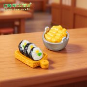 微景观创意石锅拌饭韩国料理食玩 娃娃屋diy装饰品配件迷你小摆件 - Image 4