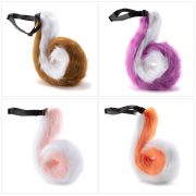 Adjustable Waist Belt Plush Tail Cosplay Prop Custom Mascot Costume Accessory For Anime Show Performance Outfit - Image 2