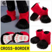 Custom Mascot Costume Accessories Cute Fox Fur Legs Suitable for Cosplay and Anime Exhibitions