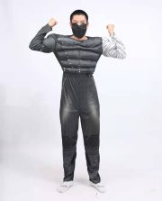 Adult Halloween Costume Stage Performance Outfit Avengers Winter Soldier Captain America Winter Soldier - Image 2