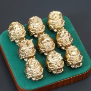 黄铜龙龟金钱龟貔貅雕刻件摆件马上有钱招财猫铜器工艺礼品装饰品 - Image 4