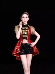 Modern Jazz Dance Youth Adult Women Sexy DS Bar Belly Dance Performance Costume Tailcoat Formal Wear Stage Show Outfit - Image 5