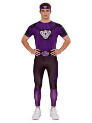 Adult Stage Performance Costume White Goodman Purple Snake Team Set for Halloween Party Cross-Border Delivery - Image 5