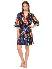 Stranger Things Season 3 Adult One-Piece Costume Floral Short-Sleeve Halloween Party Outfit for Stage Performance - Image 5