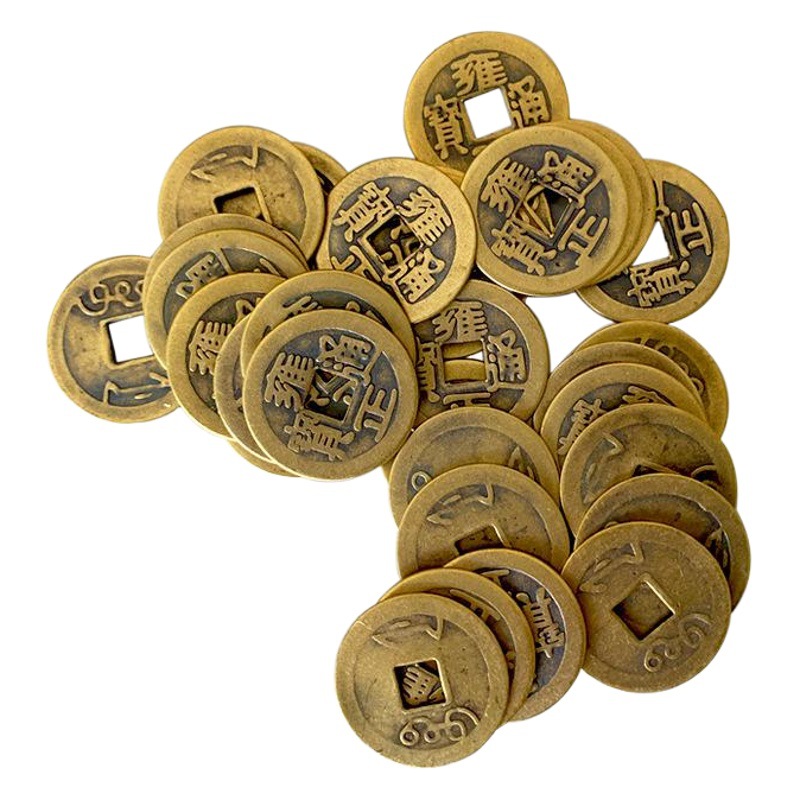 O1CN01gQMqwn1Bs2urOC1KB_0-0-cib.jpg Custom Metal Medal Badge Thickened Antique Look Brass Coins Wholesale 2.3cm Five Emperor Coins Six Emperor Coins Ten Emperor Coins - Image 1