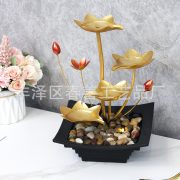 Simple Modern Flowing Water Fountain Ornament Coffee Table TV Cabinet Office Entrance Wealth Attracting Decorative Piece - Image 2