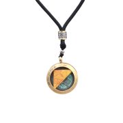 Ancient Chinese Mythical Beasts Pendant Necklace Vintage Style Metal Craft Gift BaGua Design Lucky Charm Jewelry - Image 5
