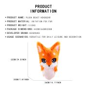 Husky Furry Head Mask Custom Mascot Costume Specific Dog Breed Plush Head Cover for Anime Cosplay Accessories - Image 3