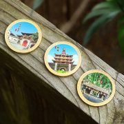 Ningbo Commemorative Coin Ice City Landmark Metal Commemorative Badge City Souvenir Fridge Magnet Travel Keepsake Creative Gift - Image 5