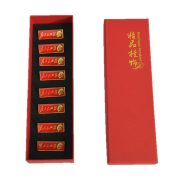 Custom Metal Medal Badge Chairman Mao Zedong Portrait 8pcs Long Thin Strips Service For The People Red Chest Badge Commemorative Coin With Box - Image 5