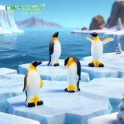 Customizable Decorative Ornaments Realistic Mountain Iceberg Snowflake Penguin Seal Landscape Eco Bottle Small Figurine Resin Crafts - Image 2