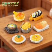 微景观创意石锅拌饭韩国料理食玩 娃娃屋diy装饰品配件迷你小摆件 - Image 2