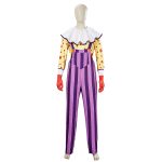 Toy Story Clown Costume Adult Stage Performance Clothing Halloween Cosplay Outfit Cartoon Character Play Dress-up Gear