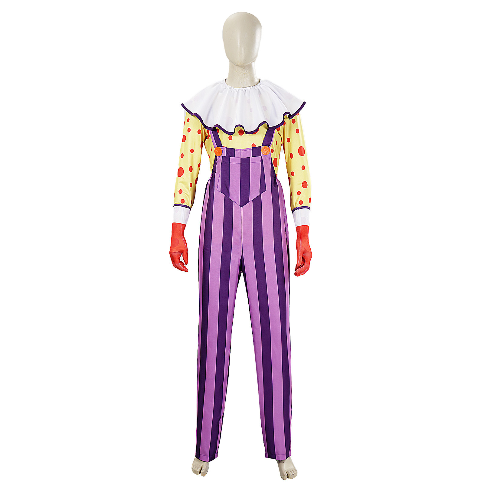 O1CN01i1jeqt26440vk5vh7_3447057607-0-cib.jpg Toy Story Clown Costume Adult Stage Performance Clothing Halloween Cosplay Outfit Cartoon Character Play Dress-up Gear - Image 1